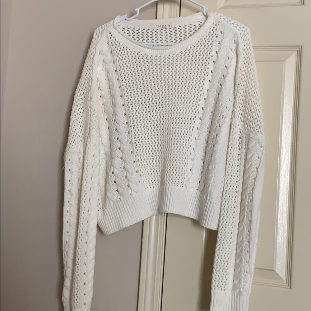 Cream sweater